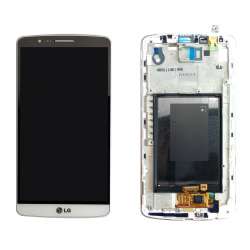 Ecran complet Blanc LG G3...