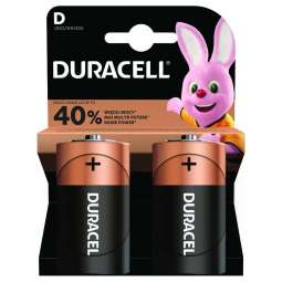 Pack de 2 Piles Duracell D...